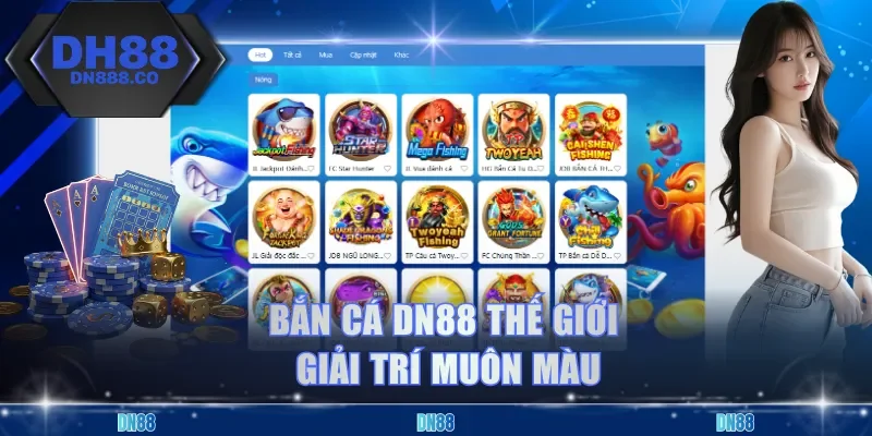 Bắn cá DN88 thế giới giải trí muôn màu