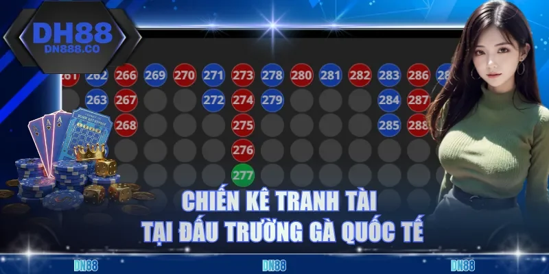 Chiến kê tranh tài tại đấu trường gà quốc tế