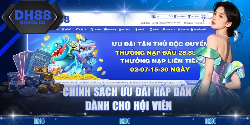 Chính sách ưu đãi hấp dẫn dành cho hội viên