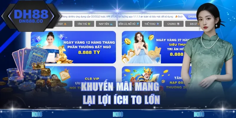 Khuyến mãi mang lại lợi ích to lớn
