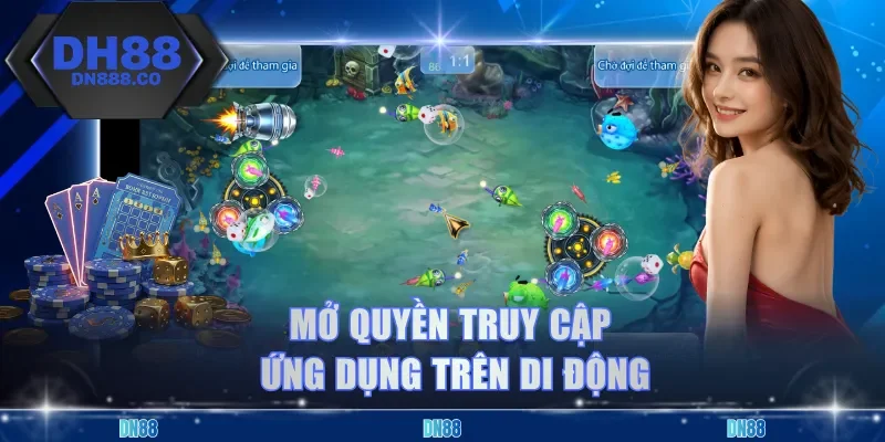 Mở quyền truy cập ứng dụng trên di động
