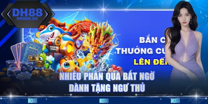 Nhiều phần quà bất ngờ dành tặng ngư thủ