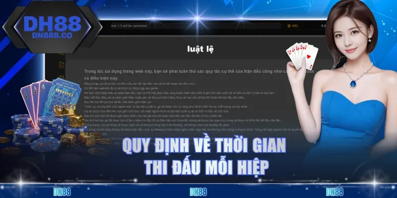 Quy định về thời gian thi đấu mỗi hiệp