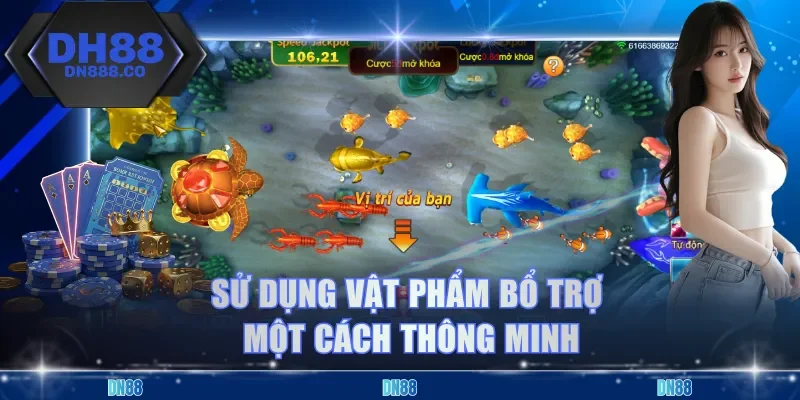 Sử dụng vật phẩm bổ trợ một cách thông minh