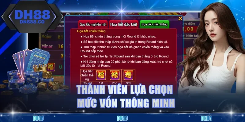 Thành viên lựa chọn mức vốn thông minh
