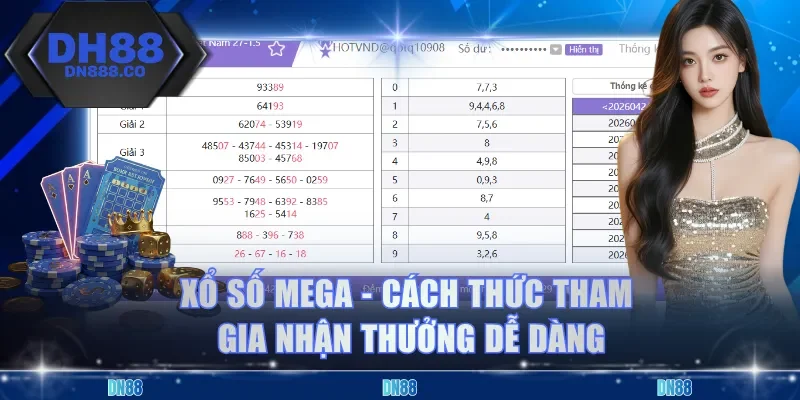 Xổ Số Mega - Cách Thức Tham Gia Nhận Thưởng Dễ Dàng